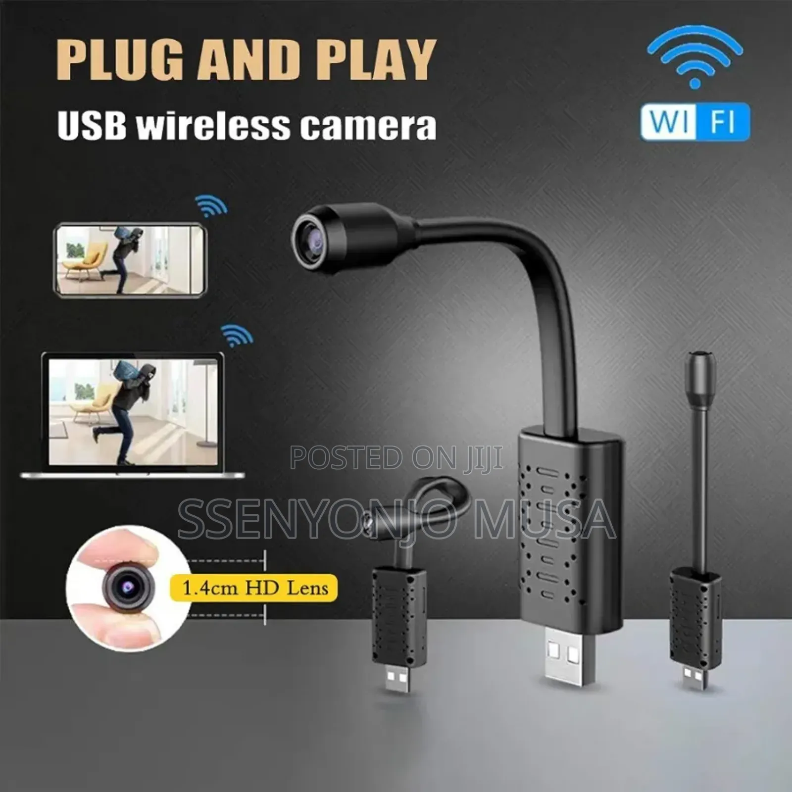 U21 Mini Smart Wifi Camera - 1080p Hd, Motion Detection