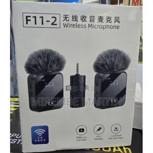 F11-2 Wireless Clip-on Microphone With Instant Pairing