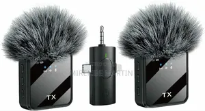 3 in 1 Wireless Microphone for Android Wireless Lavalier Mic