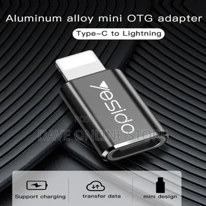 Type C to iPhone Connector: Yesido