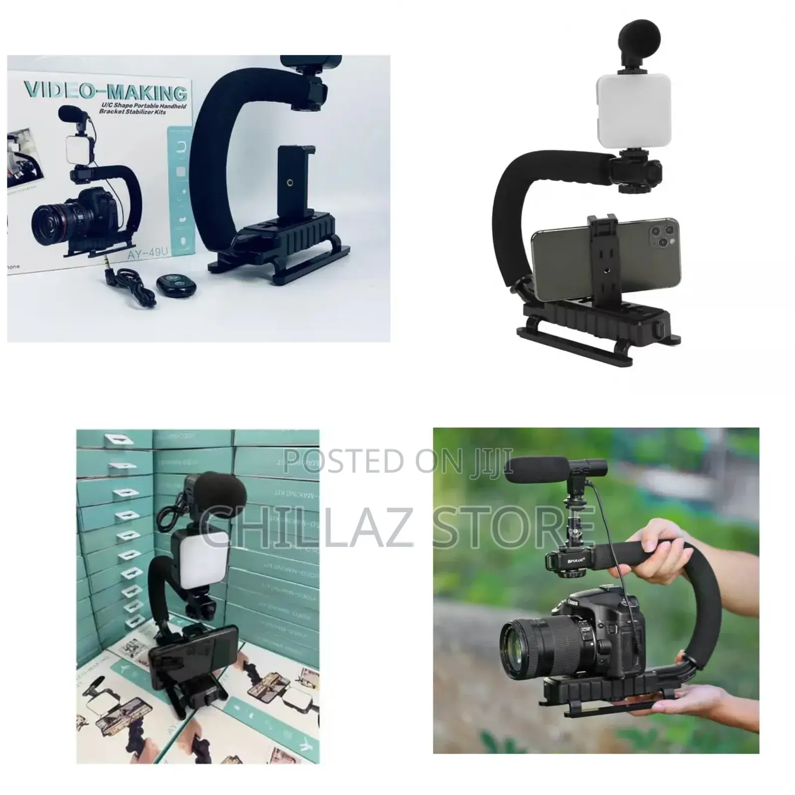 U Shaped Hand Held Video Making Kit