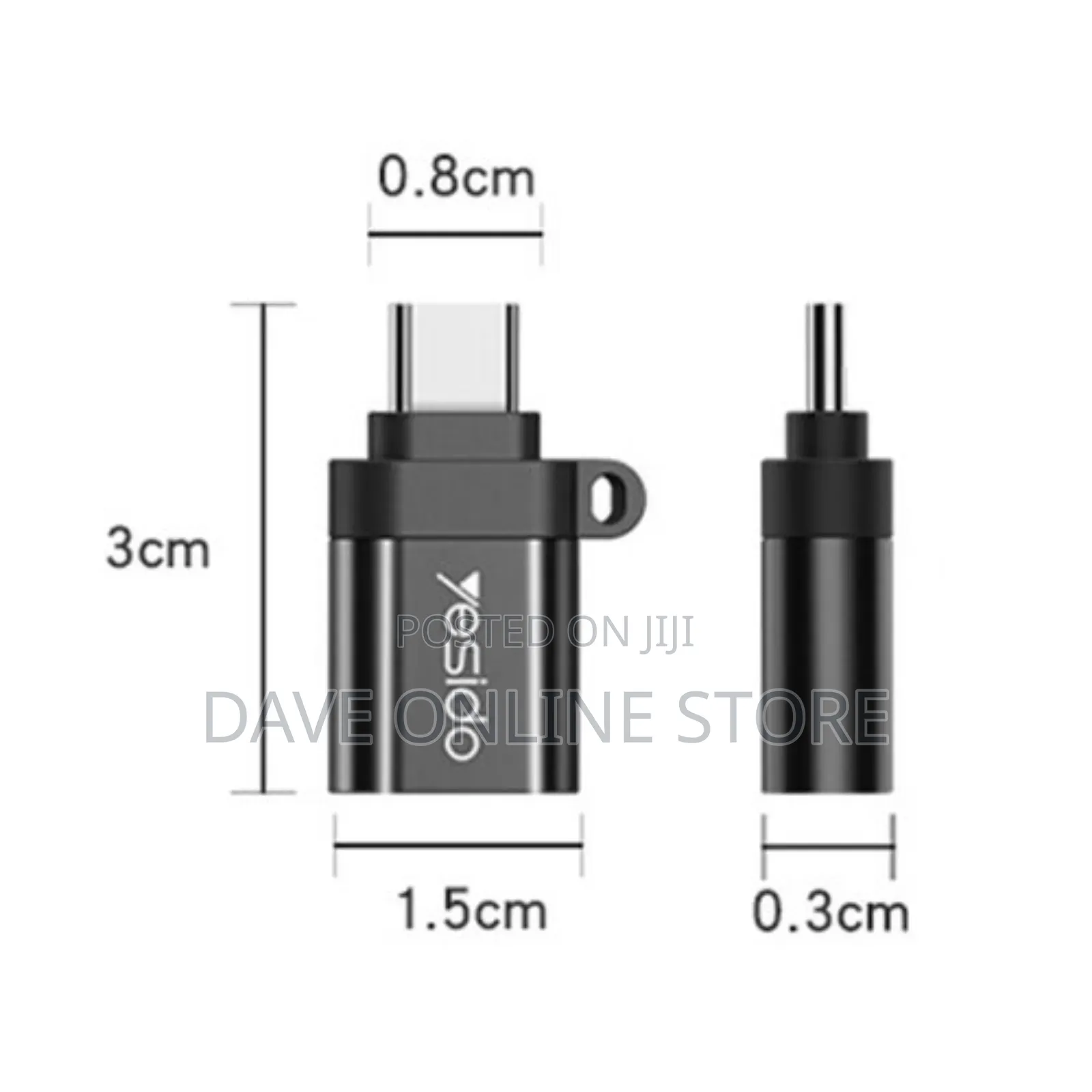 Gs06 Type-C to Usb 3.0 Otg Mini Connector Adapter Yesido