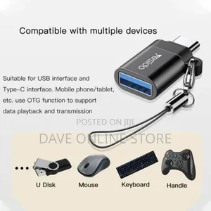 Gs06 Type-C to Usb 3.0 Otg Mini Connector Adapter Yesido