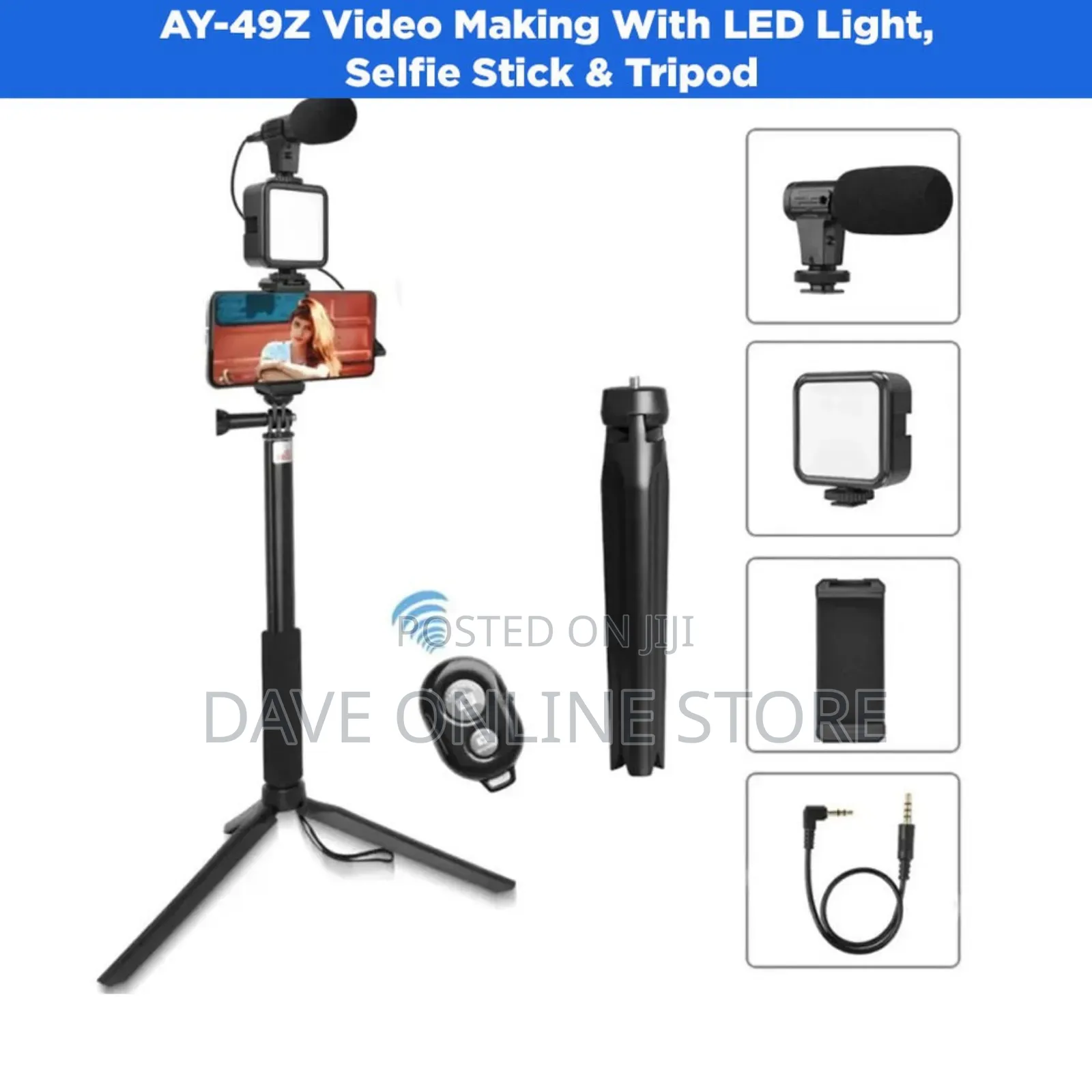 Vlogging Kit Ay-49z : Video Making Kit