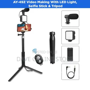 Vlogging Kit Ay-49z : Video Making Kit