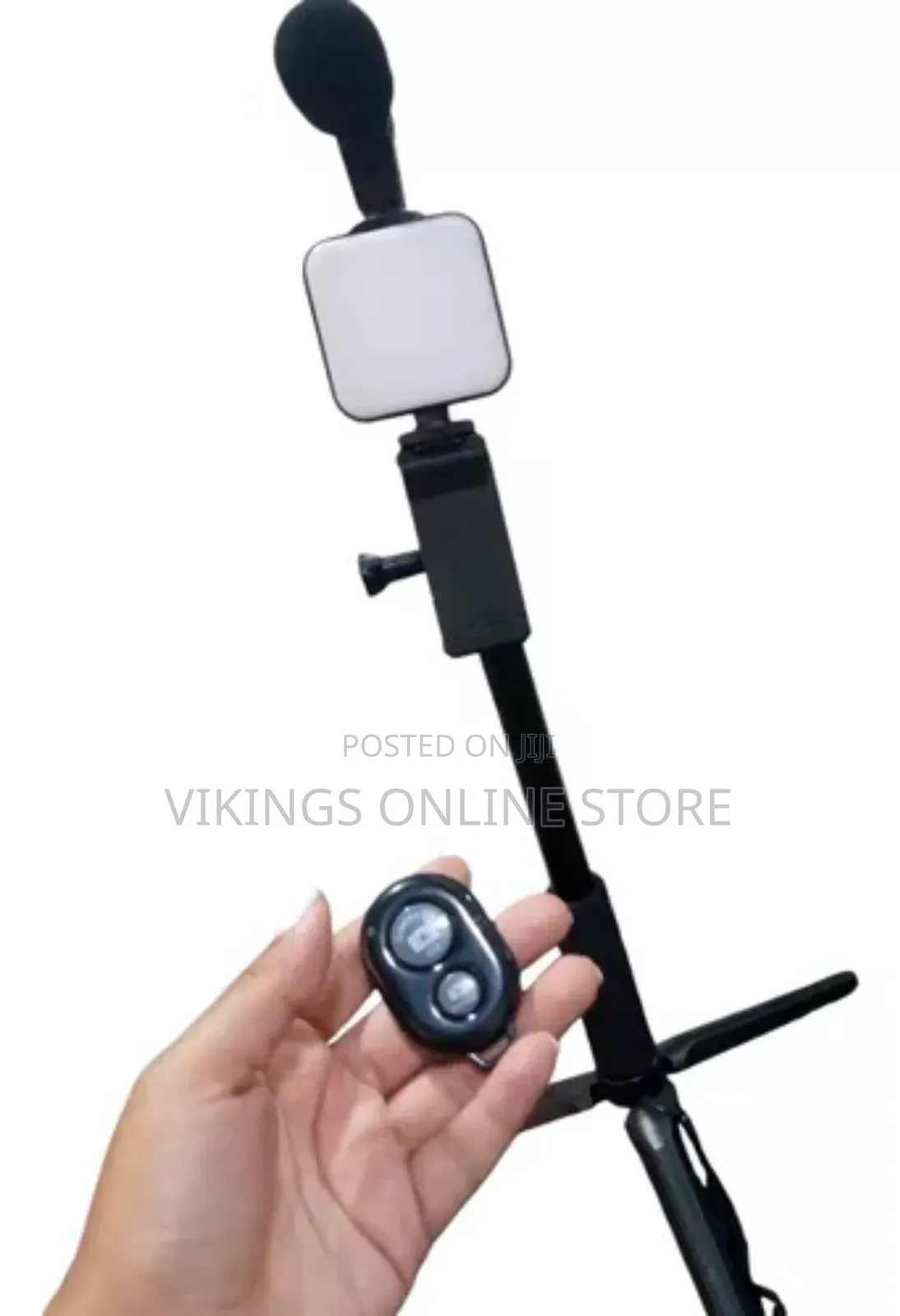 Ay49z Tripod + Light + Microphone