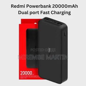 Redmi Powerbank 20000mah Dual Port Fast Charging