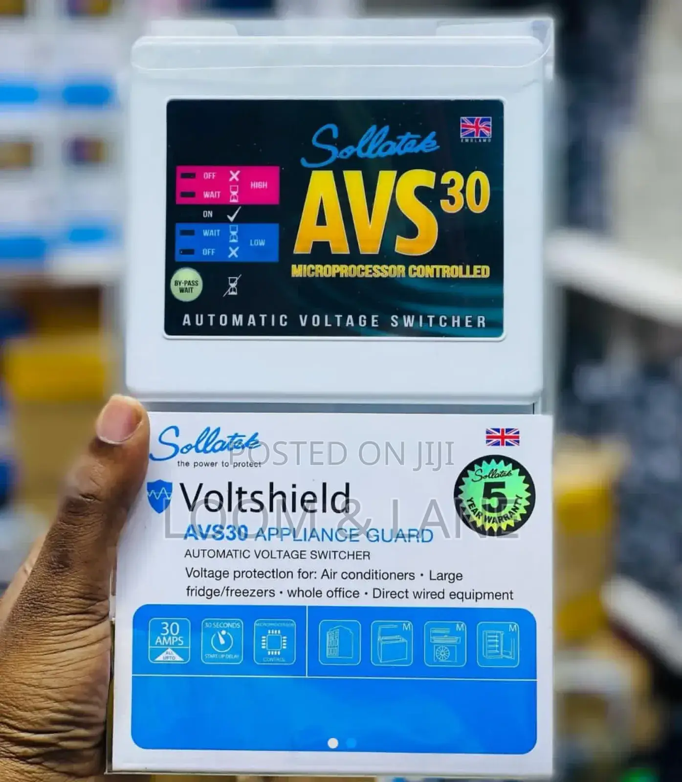 Avs-30 Automatic Power Over Voltage Protector