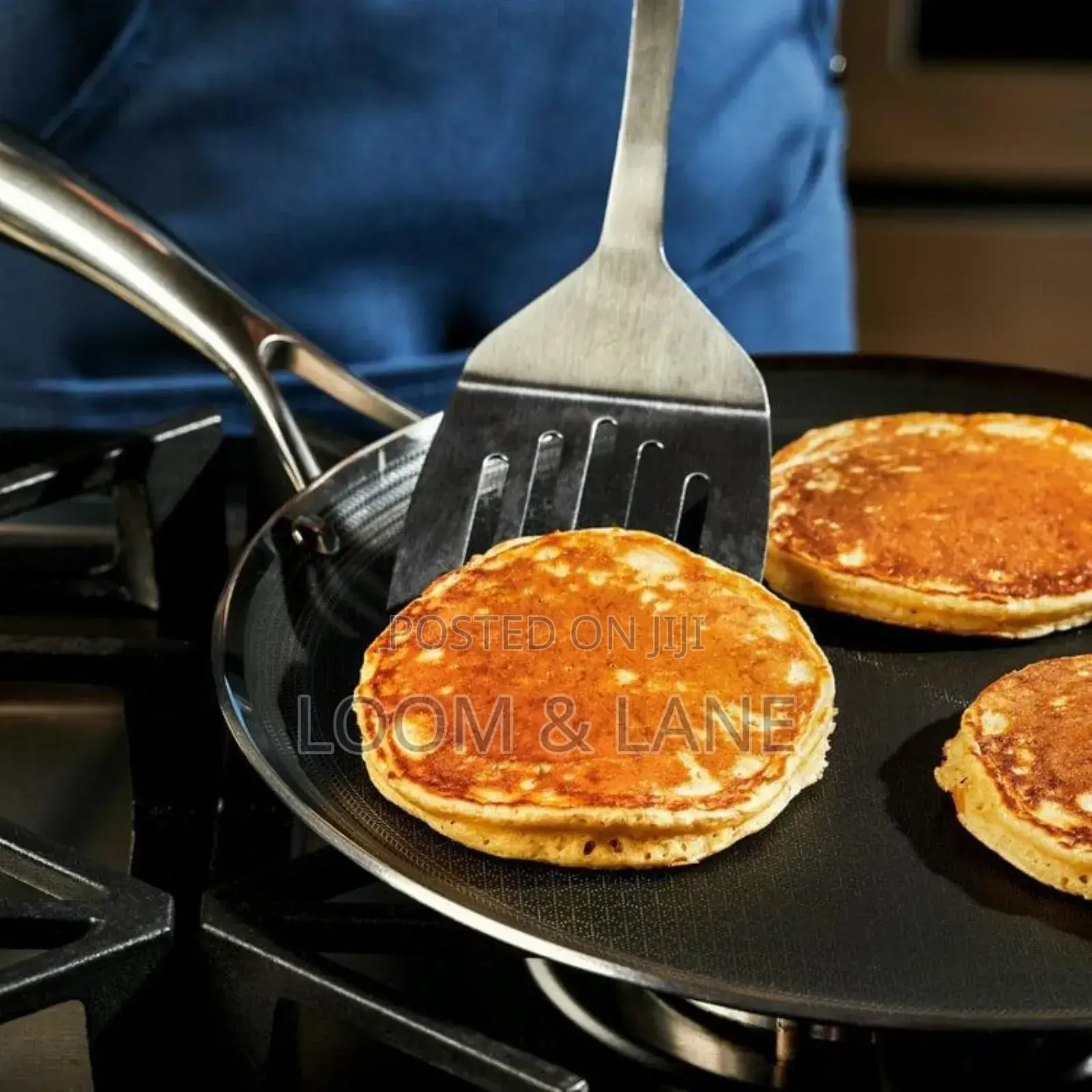 30cm Stainless Steel Flat Frying Pan