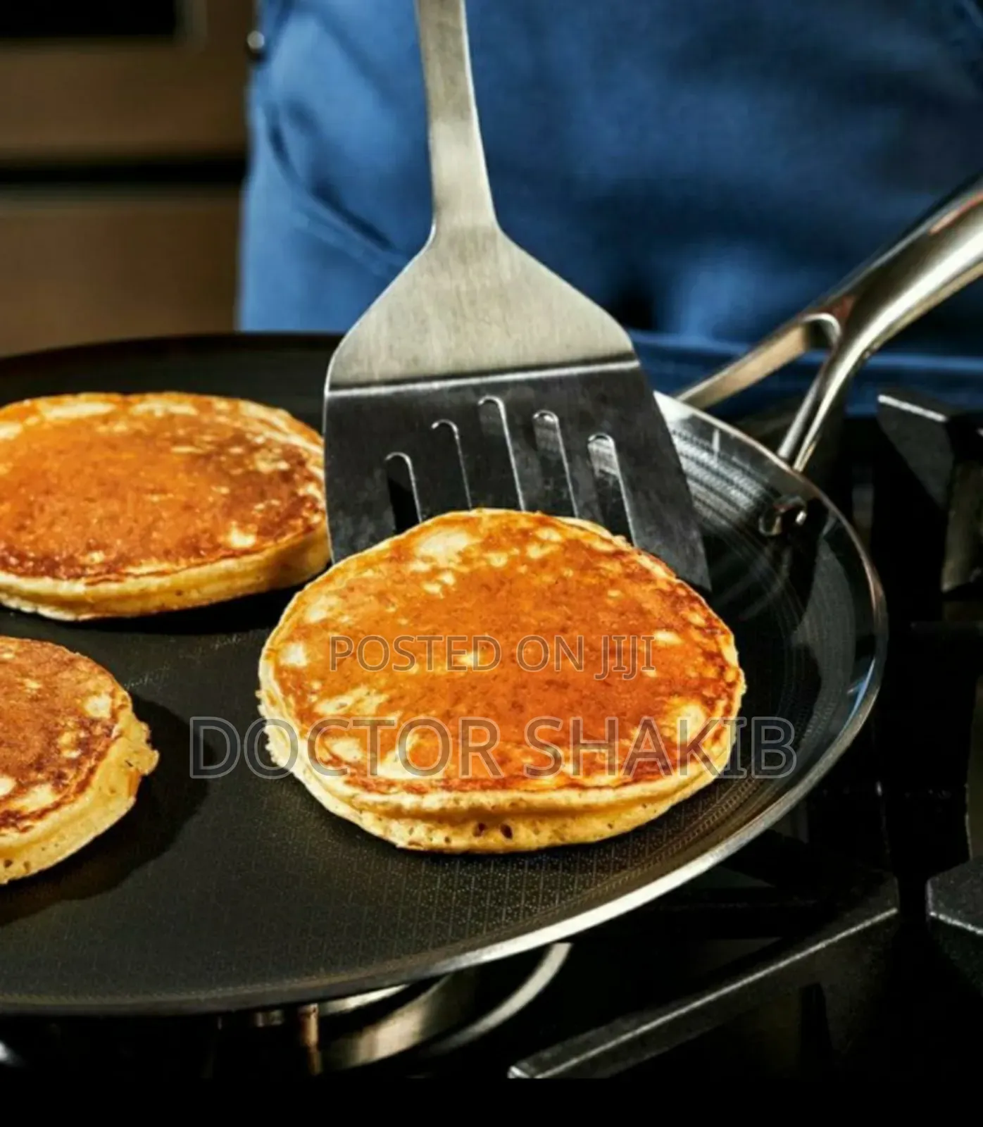 30cm Stainless Steel Flat Frying Pan