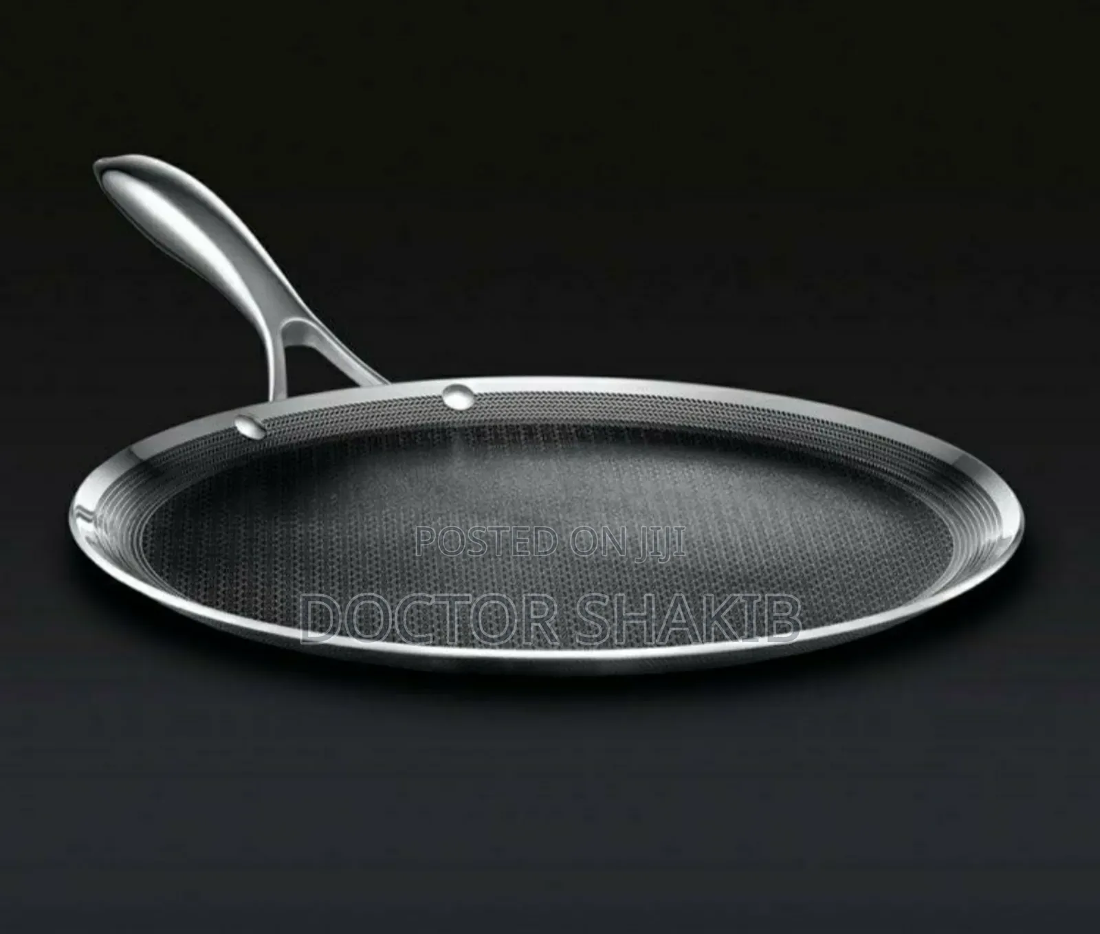 30cm Stainless Steel Flat Frying Pan