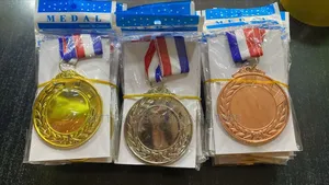 Medals Gold, Bronze and Silver