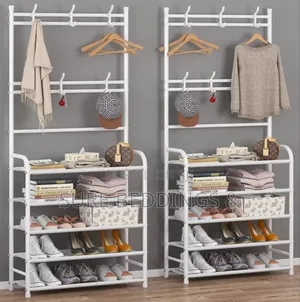 Harrison Clothes and Shoe Rack