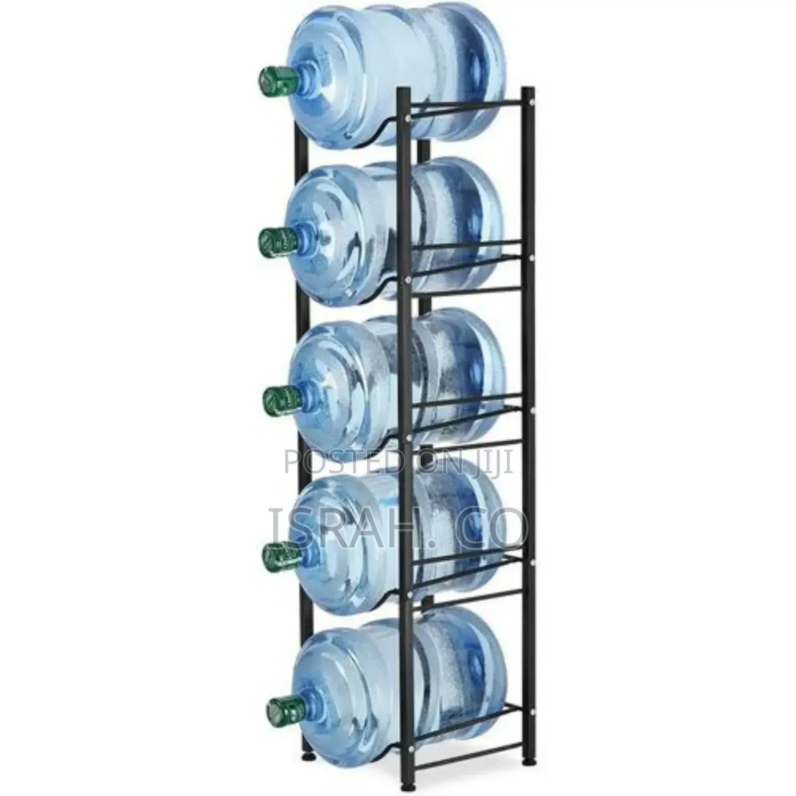 Water Cooler Jug Rack 5 Tier, Water Jug Holder 5