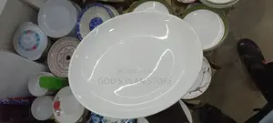 Big Size Ceramic Dinner Plates 12pcs
