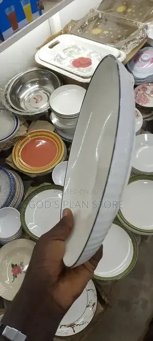 Heavy Quality Ceramic Dinner Plates 12pcs