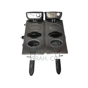Electro Master Deep Fryer 2x3l Double Fryer With Oil 2000