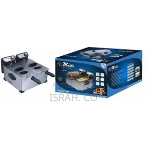 Electro Master Deep Fryer 2x3l Double Fryer With Oil 2000