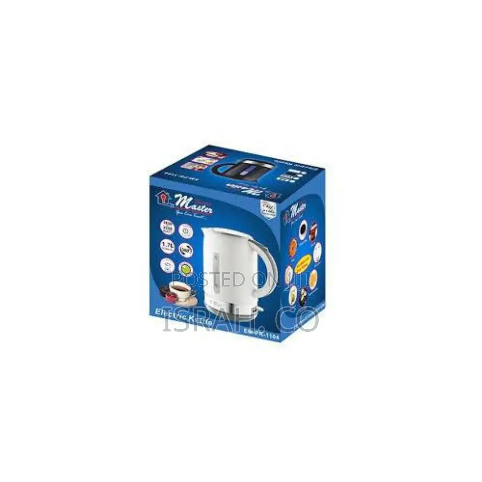 Electro Master 1.7l Plastic Electric Kettle for Boiling