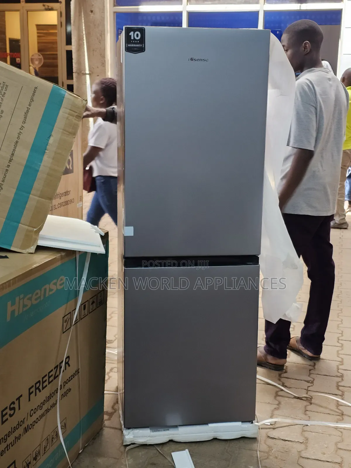 290 Liters Hisense Double Door Fridge