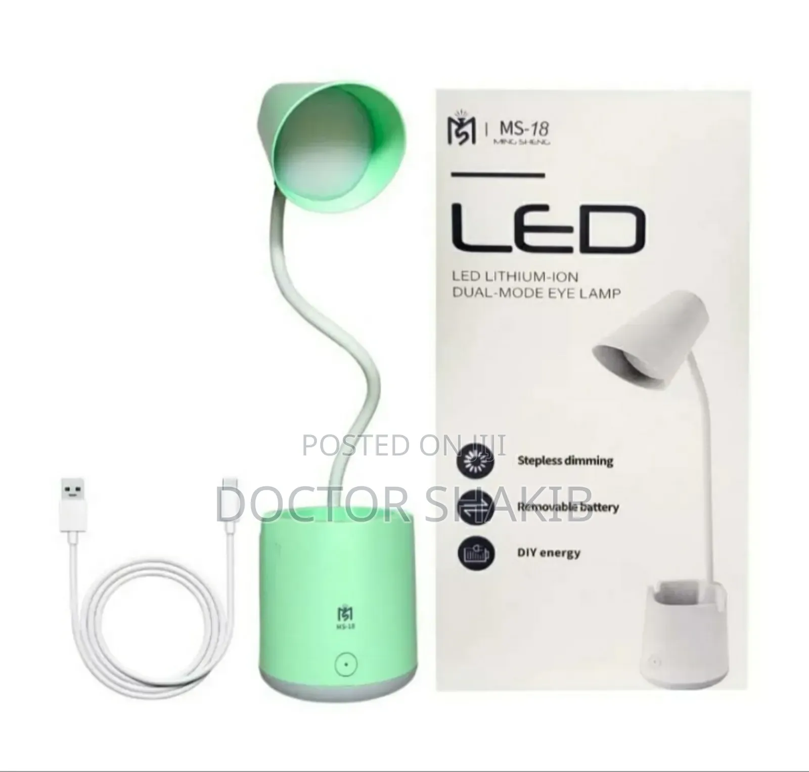 Foldable Led Lithium Dual Eye Lamp