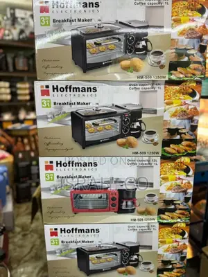 Hoffmanns 3-in-1 Breakfast Makers.