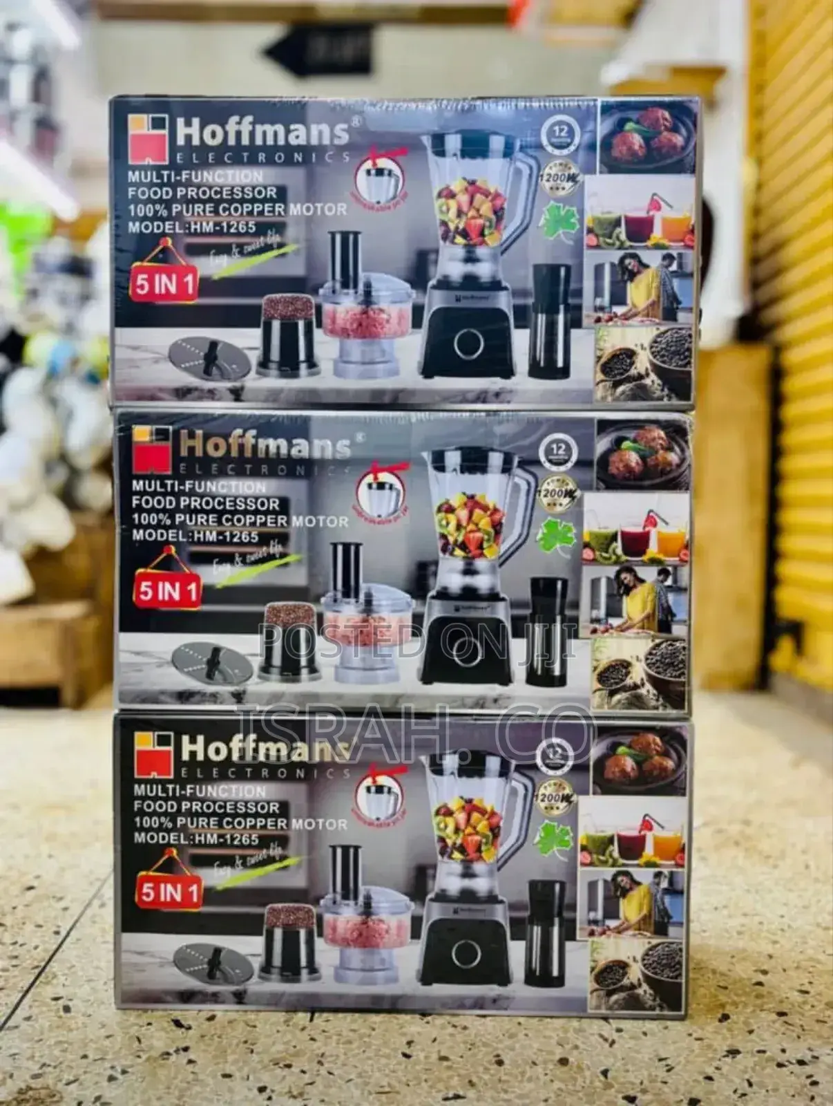 Hoffmans 5 in 1 Multi-Function Food Processor