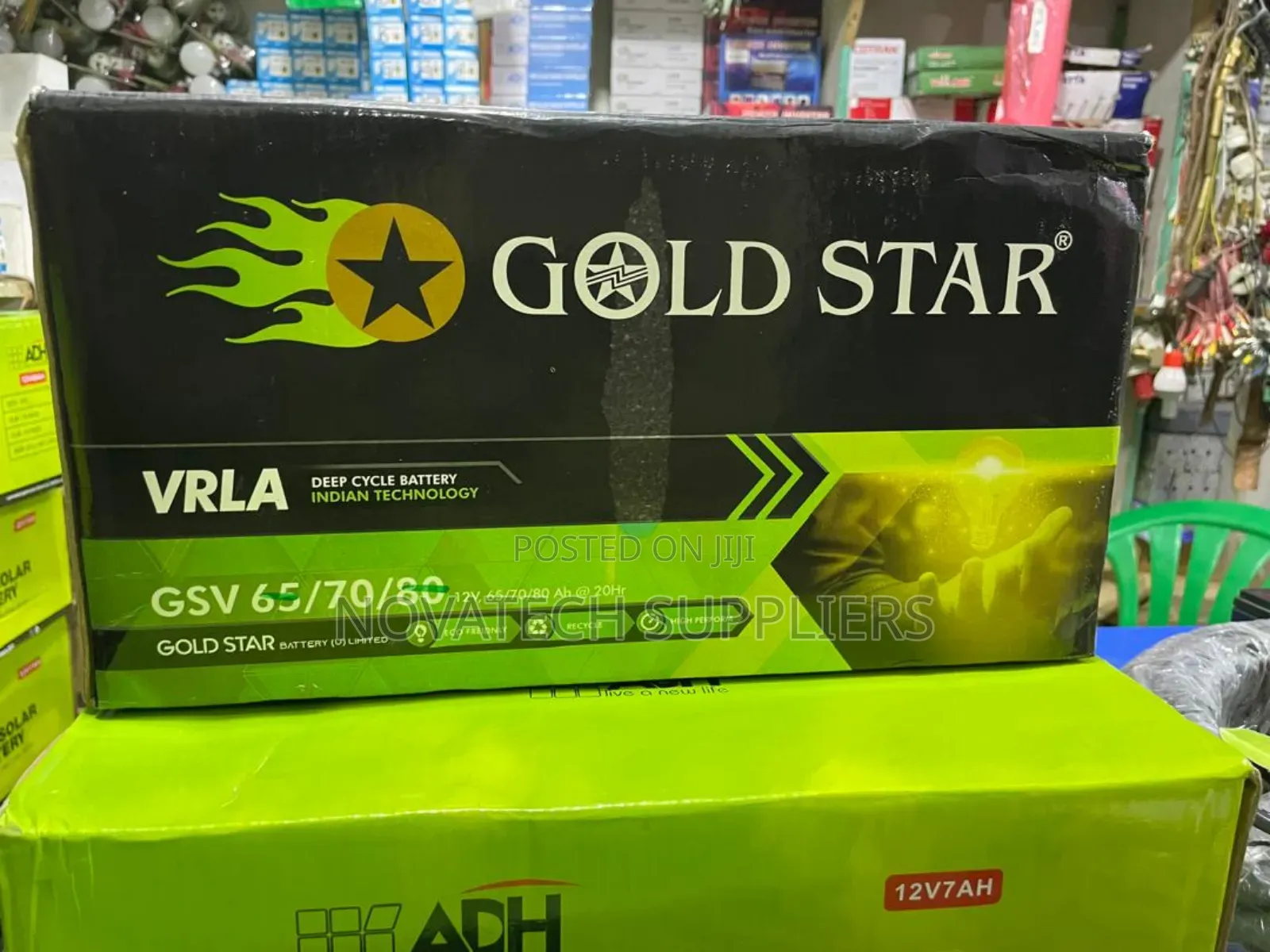 70 Ah Gold Star Powder Battery Vukn