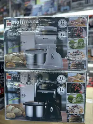 Hoffmans 3l Electric Stand Mixers, Model Hm-6630,