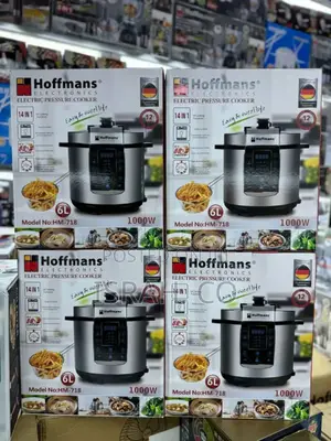 Hoffmans Brand Electric Pressure Cookers, Model Hm-718.