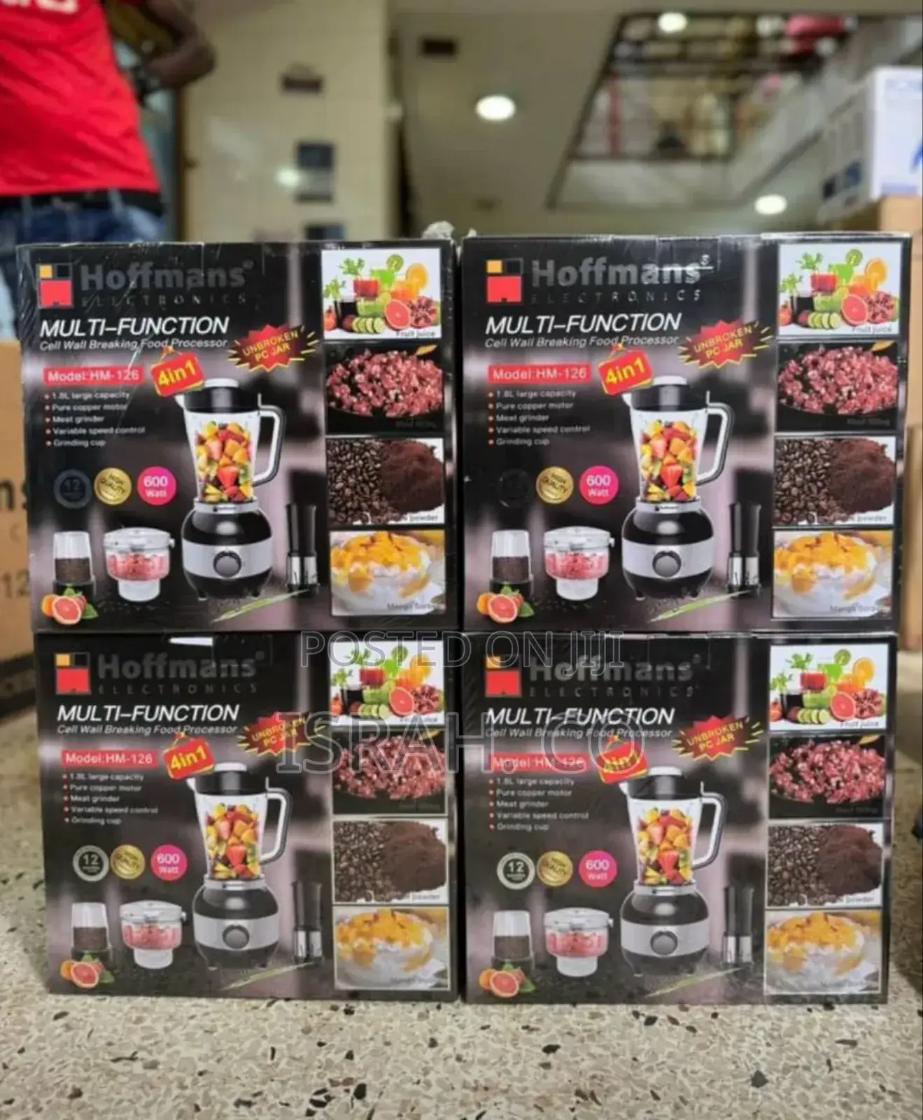 Hoffmans Multi-Function Cell Wall Breaking Food Processors,