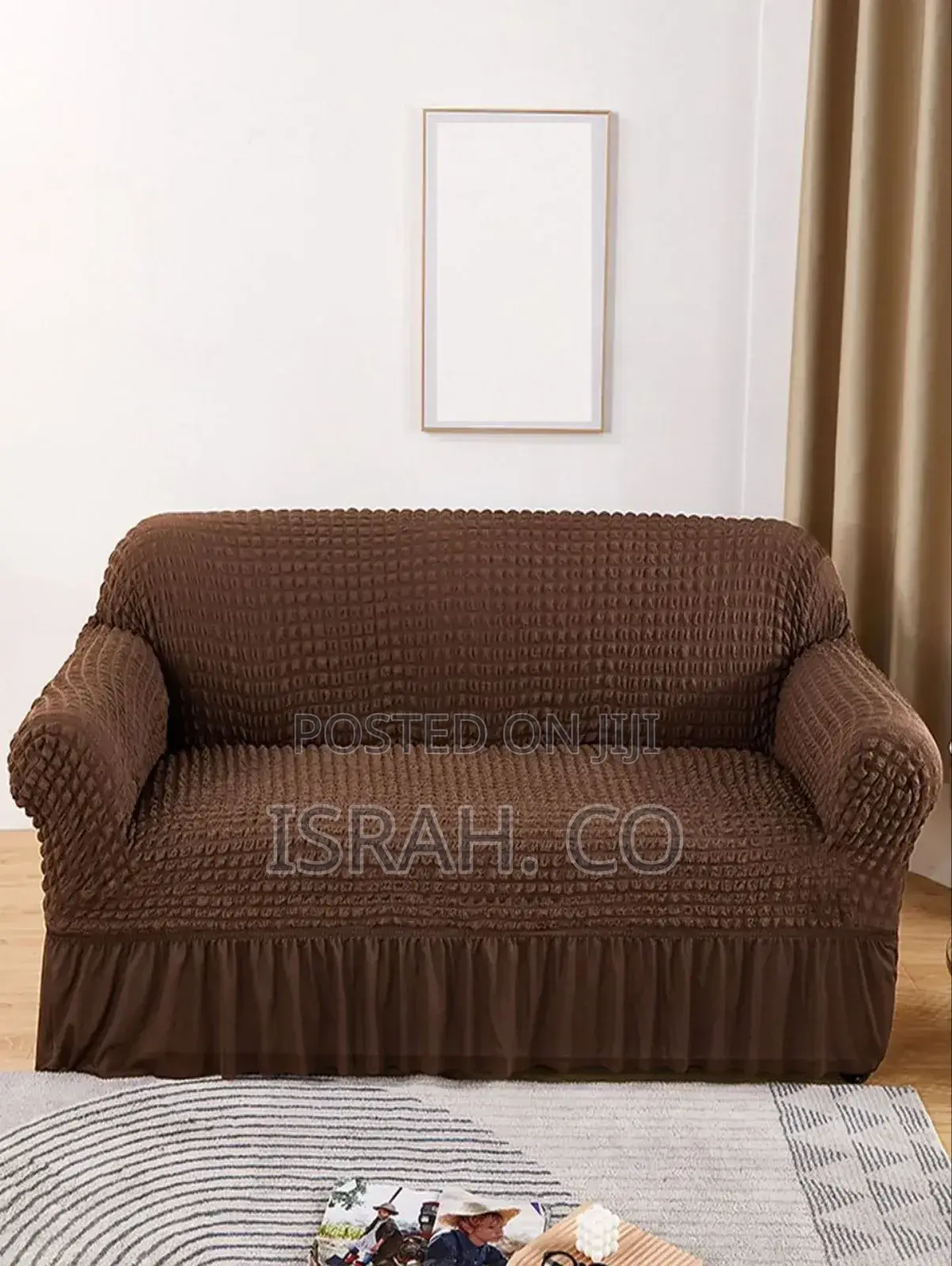 "Bubble Frill" Sofa Cover