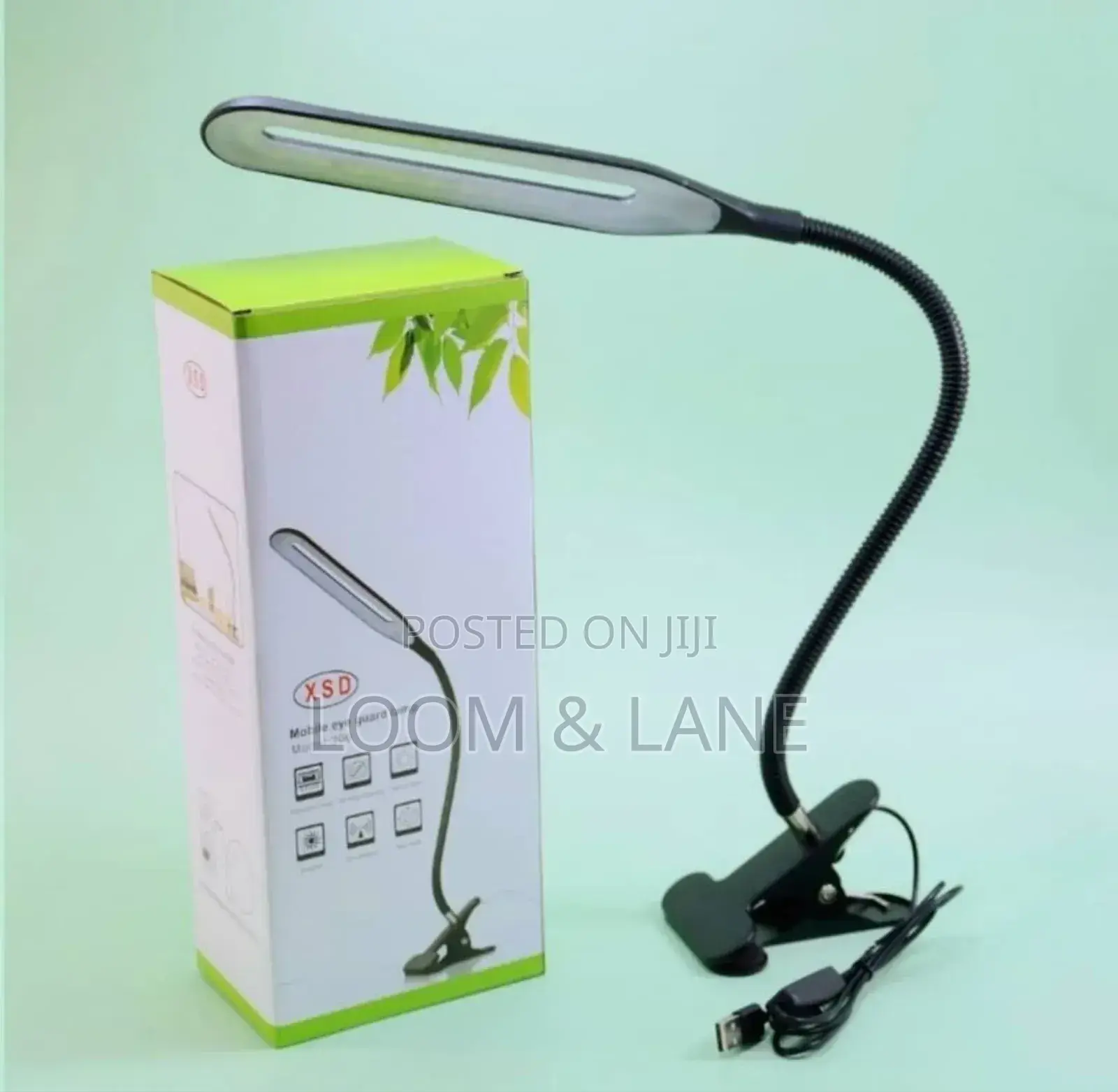 Foldable Clip Desk Lamp