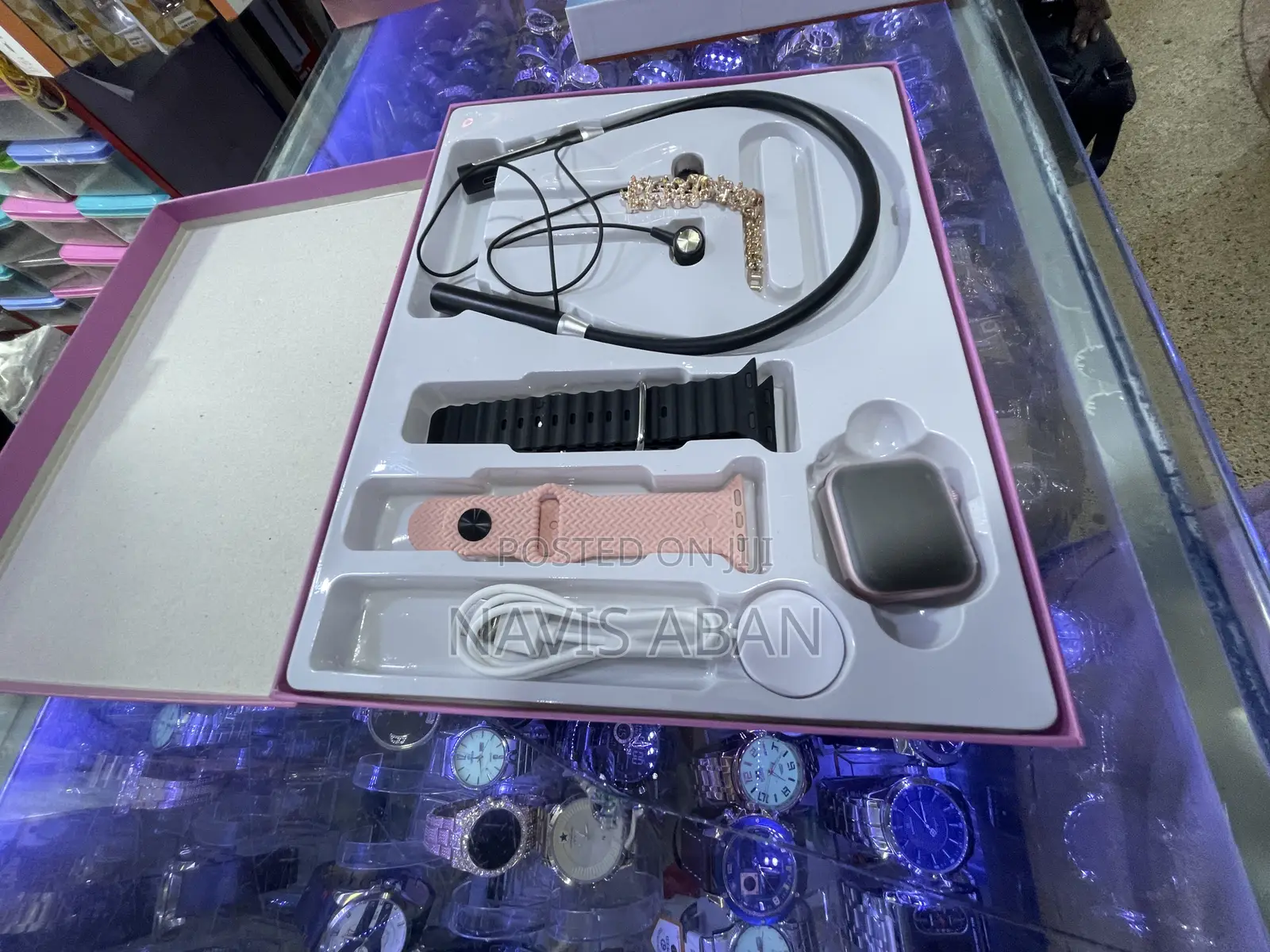 A35 Plus Genuine Smart Watch With Neckbands