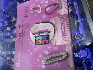 A35 Plus Genuine Smart Watch With Neckbands