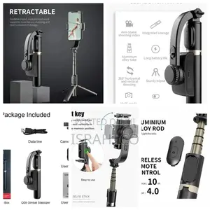 Q08 Gimbal Stabilizer, Which Is a 3-in-1 Device