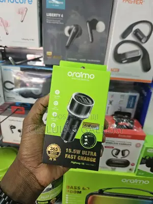 Oraimo Car Charger With 3 in 1 Cable