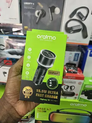 Oraimo Car Charger With 3 in 1 Cable