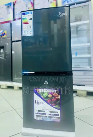 Roch Refrigerator 145 Liters Double Door Bottom Freezer