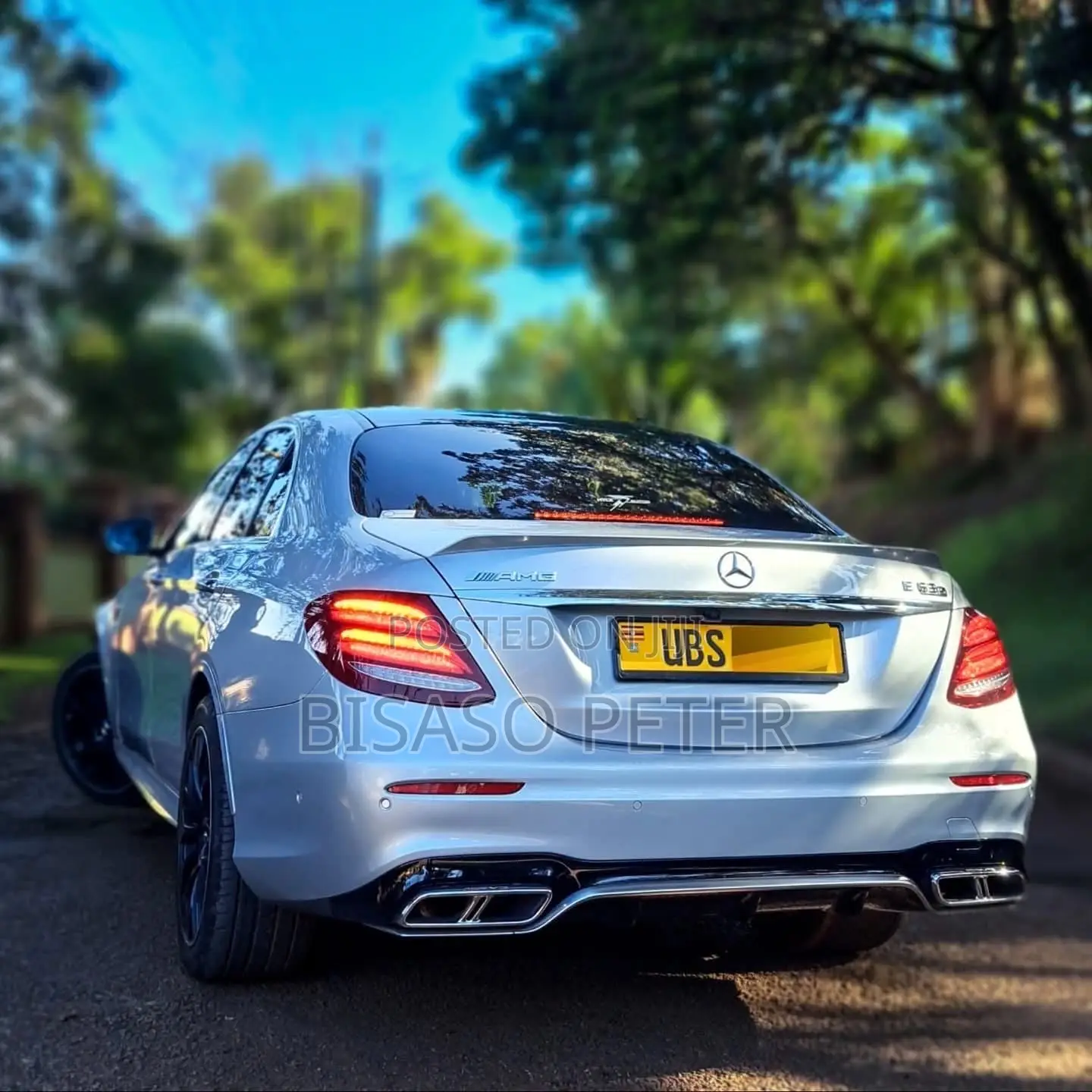Mercedes-Benz E63 2019 Silver