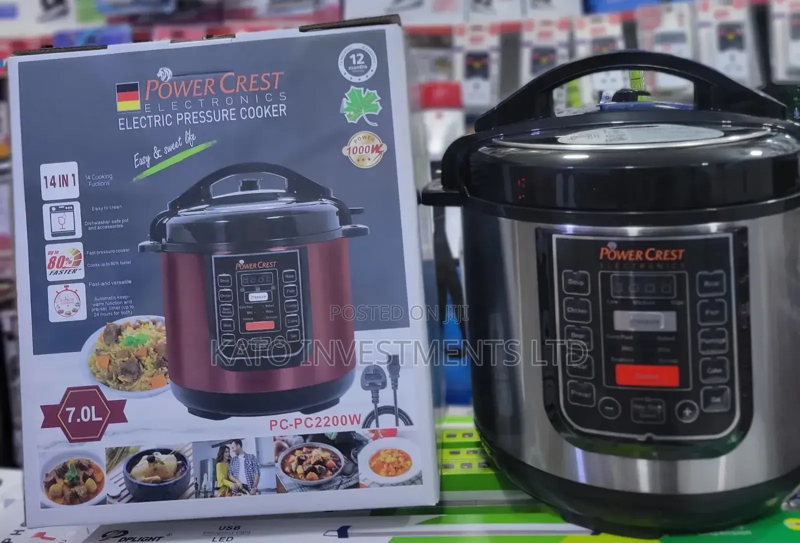 Power Crest Pressure Cooker