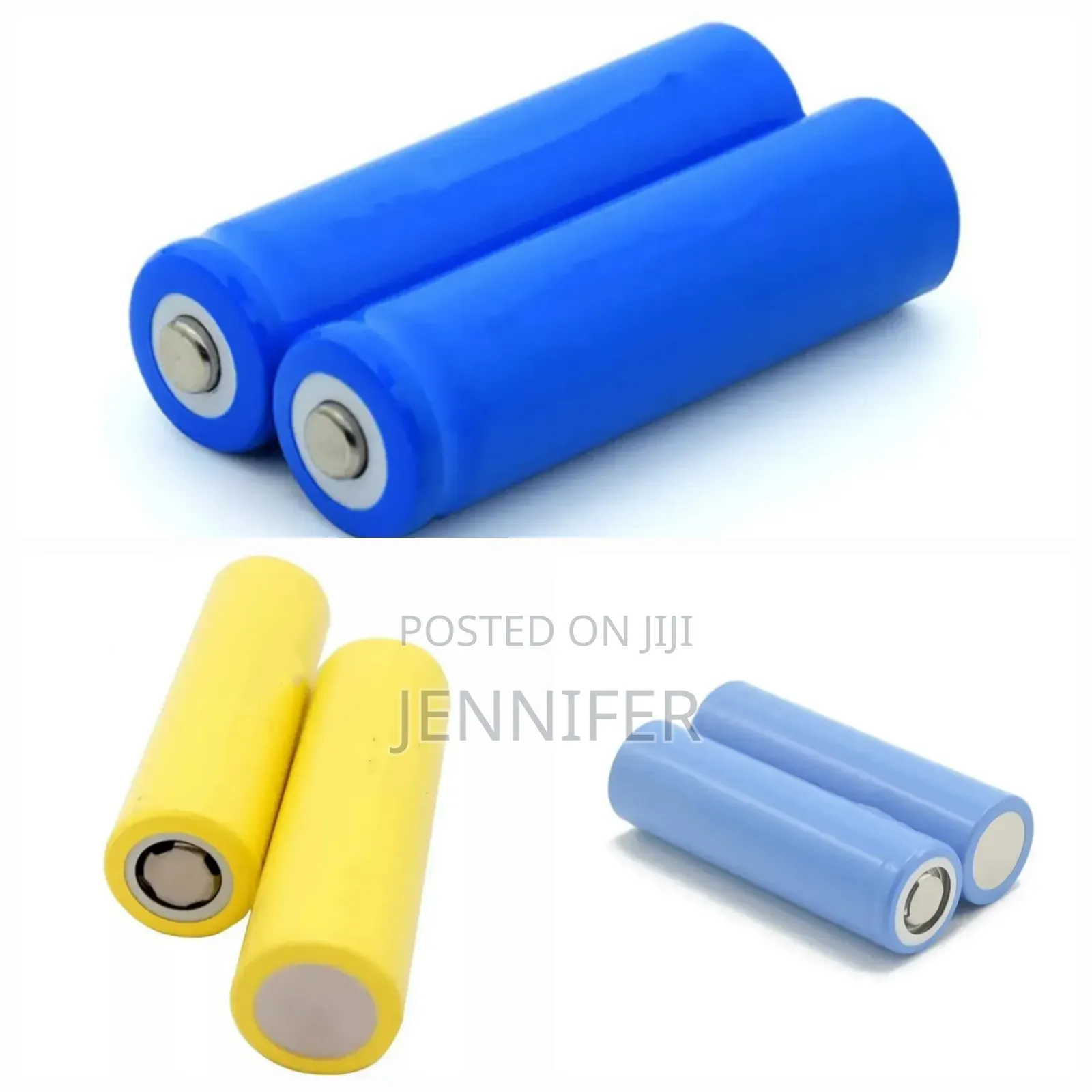 2pcs Lithium Ion Rechargeable Batteries