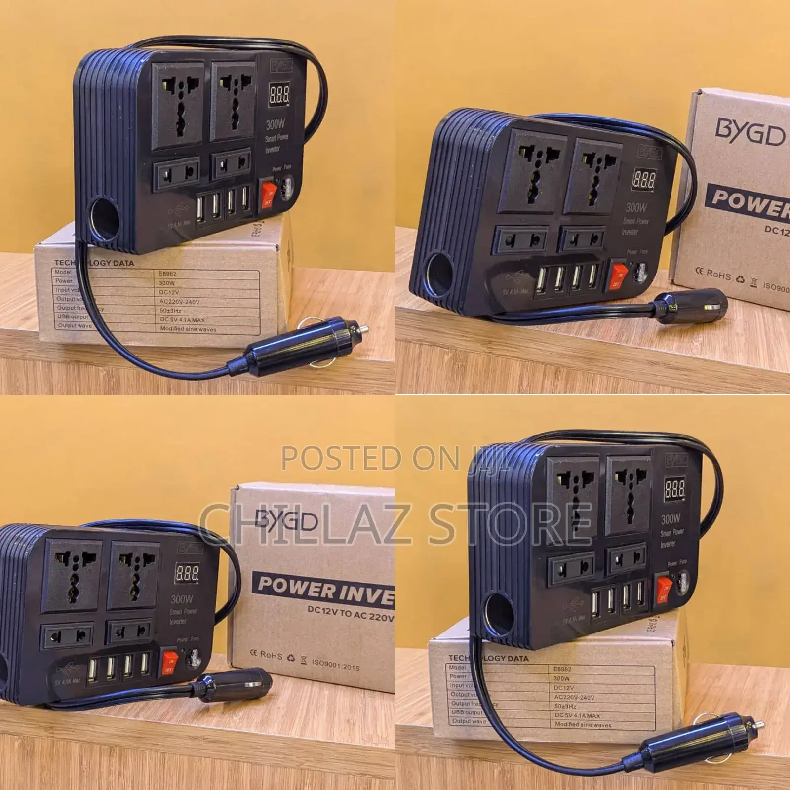 Bygd Car Power Inverter.