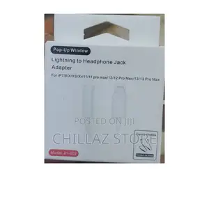 Pop- Up Window Headphones Charging Adapter.