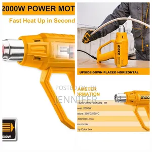 Ingco Heat Gun, 2000w Heavy Duty