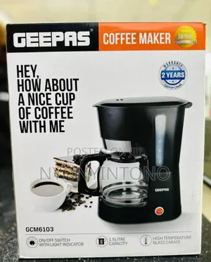 Geepas High Quality Coffee and Espresso Maker