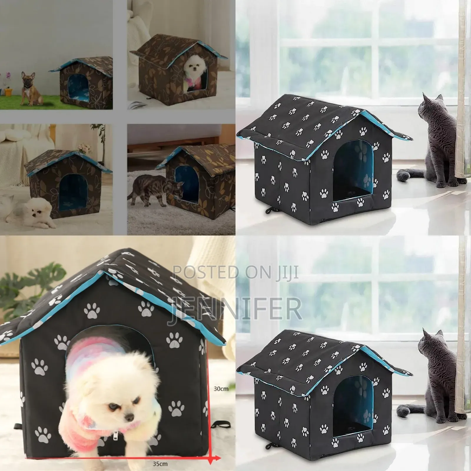 Soft Volvet Indoor Cat House