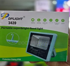 Dplight 3420 Rechargeable Bulb With Solar Batteries