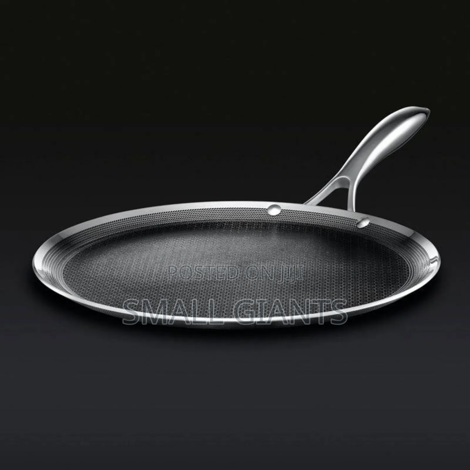 30cm Stainless Steel Flat Frying Pan