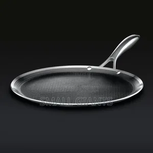 30cm Stainless Steel Flat Frying Pan